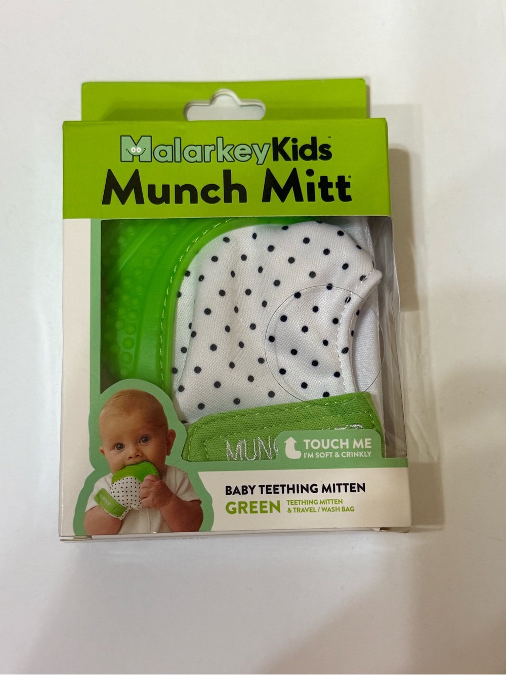 Malarkey Kids Munch Mitt Baby Teething Mitten